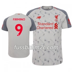 Fußballtrikots Liverpool Roberto Firmino 9 Ausweich Trikotsatz 2018-2019